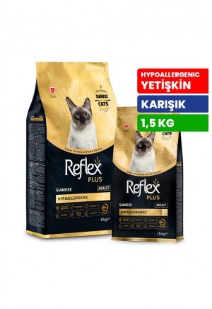 Reflex Plus 1 5 kg Yetişkin Siamese Kedi Kuru Mama - RFX - 506