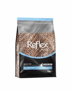 Reflex Plus Kısırlaştırılmış Yetişkin Hipoalerjenik 1kg Somonlu Kedi Maması