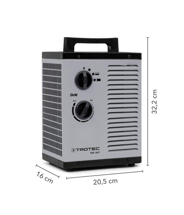 Trotec - TDS 10 P 2 kW Elektrikli Isıtıcı