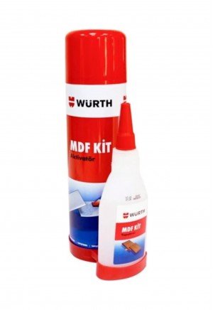 Würth - Mdf Kit 2 Aktivatörlü Hızlı Yapıştırıcı 100 ml Yapıştırıcı -500 ml Aktivatör Würth - Mdf Kit 2 Aktivatörlü Hızlı Yapıştırıcı 100 ml Yapıştırıcı -500 ml Aktivatör