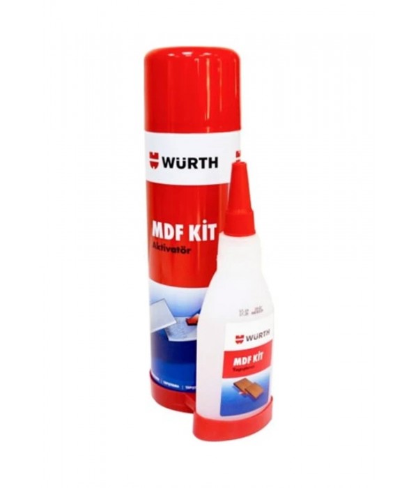 Würth - Mdf Kit 2 Aktivatörlü Hızlı Yapıştırıcı 100 ml Yapıştırıcı -500 ml Aktivatör Würth - Mdf Kit 2 Aktivatörlü Hızlı Yapıştırıcı 100 ml Yapıştırıcı -500 ml Aktivatör