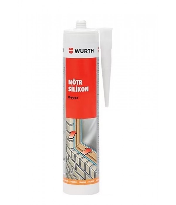 Würth - Nötr Gri Silikon 310 ml Würth - Nötr Gri Silikon 310 ml