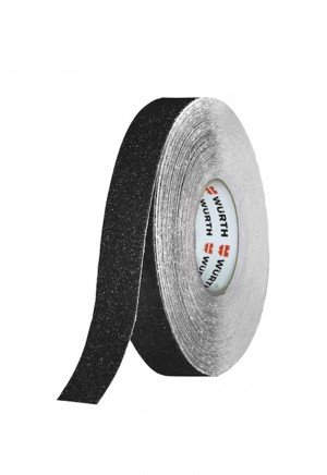 Würth - Kaymaz Yapışkan Siyah Bant - 50 mm x 18 mt Würth - Kaymaz Yapışkan Siyah Bant - 50 mm x 18 mt