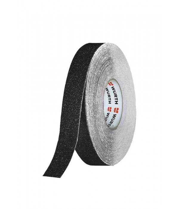 Würth - Kaymaz Yapışkan Siyah Bant - 50 mm x 18 mt Würth - Kaymaz Yapışkan Siyah Bant - 50 mm x 18 mt