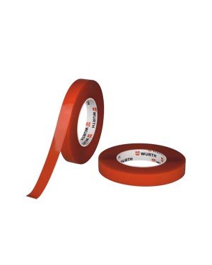 Würth - Çift Taraflı Montaj Bantı - Kırmızı - 19 mm x 10 mt Würth - Çift Taraflı Montaj Bantı - Kırmızı - 19 mm x 10 mt
